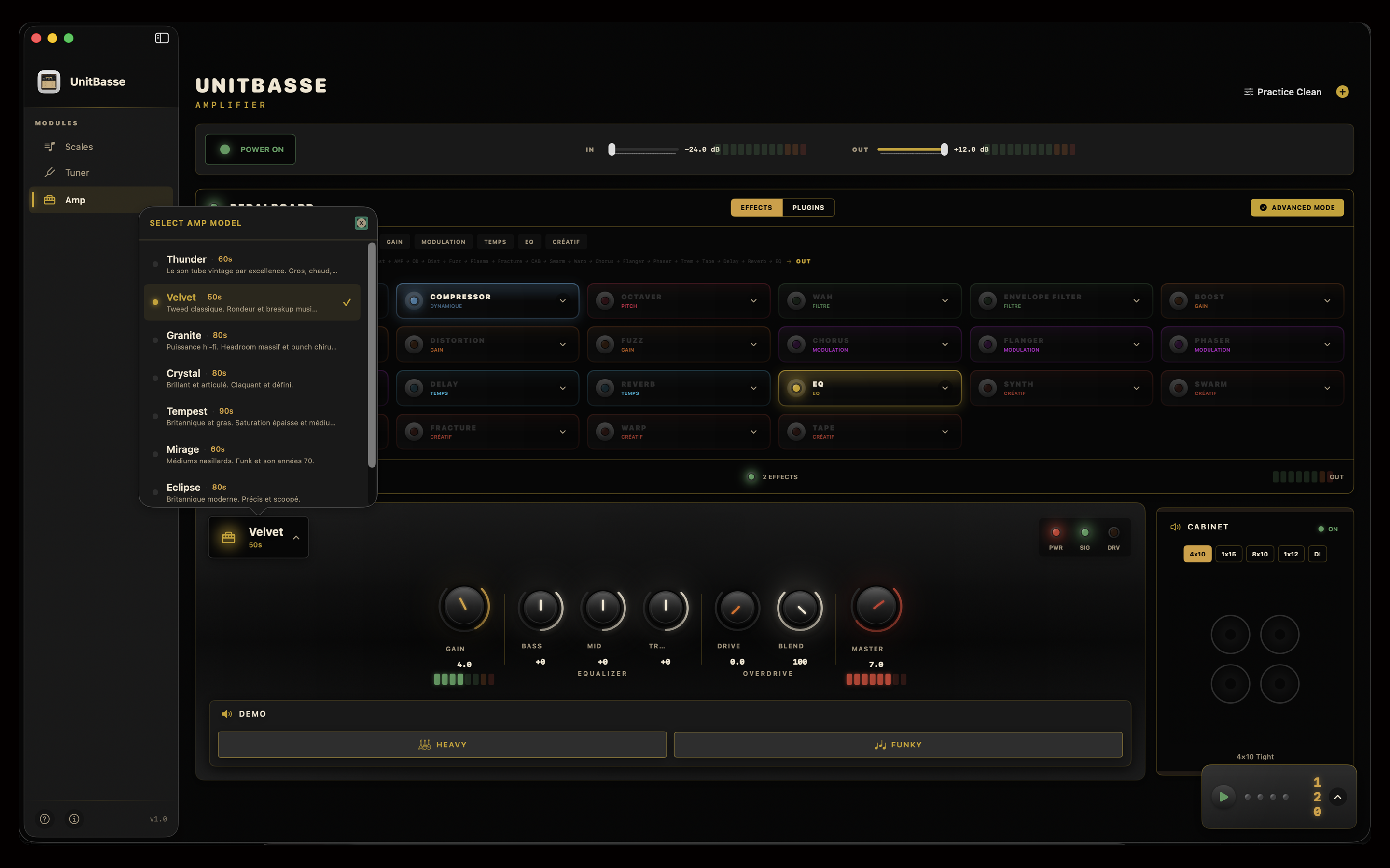 UnitBasse — Amp